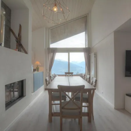 شقة Antares 310 Au Centre A Avec Vue Sur Les Alpes أنزير